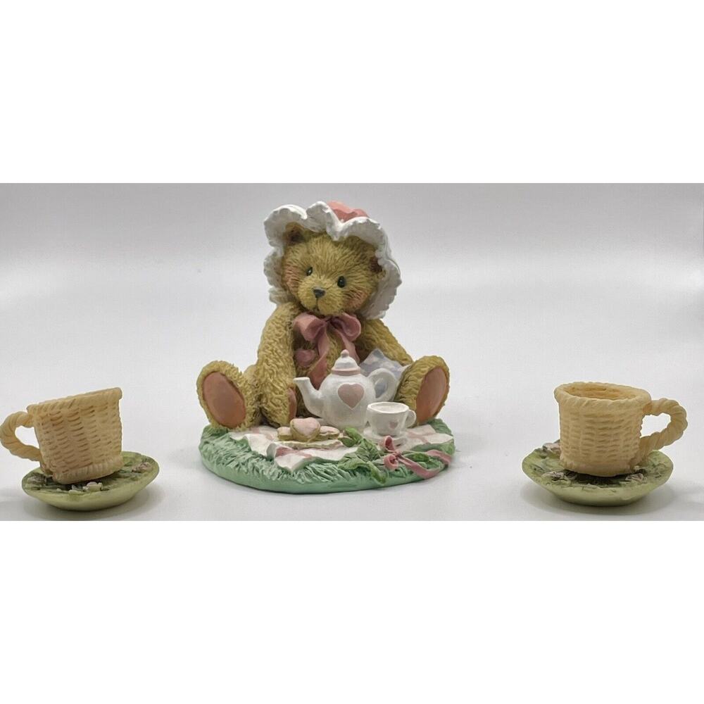 Cherished Teddies Friendship is a Special Treat 1992 Marie Vintage